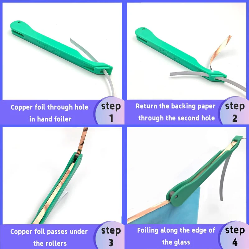 VitraForma™ Hand Foiling Tool — Craft Flawless Stained Glass with Ease and Confidence - Image 7