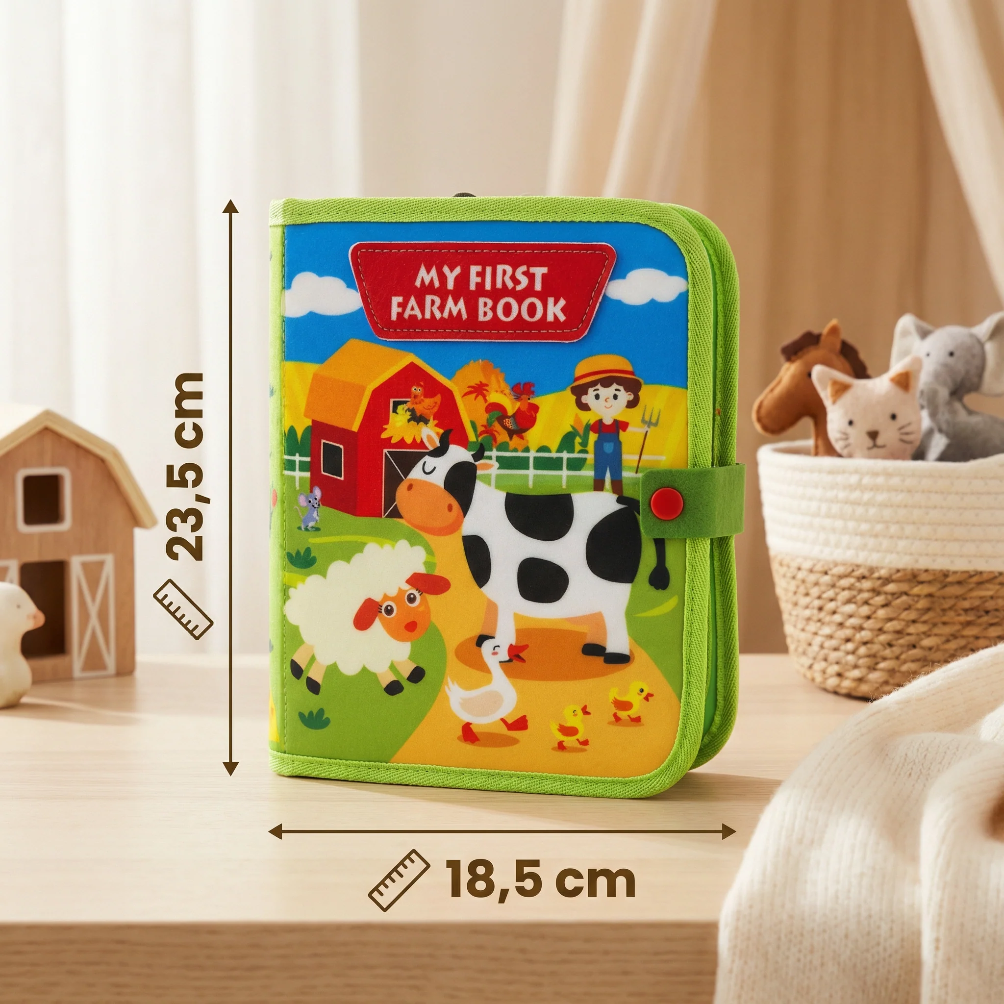 WhimsiFarm™ Learning Adventure Book — Ignite Your Toddler’s Curiosity and Confidence with Every Touch - Image 5