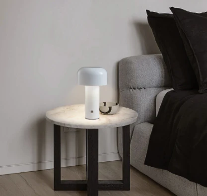 Wireless Dimmable LED Battery Table Lamp LeonieDeko - Modern touch | Living room | Reading lamp | Bedside table lamp - Image 4